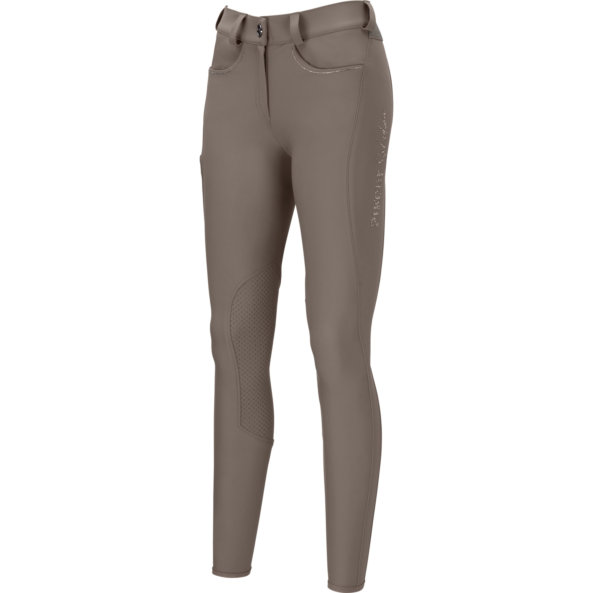 Pikeur Womens Nia Selection Grip Breeches 1432 - Taupe